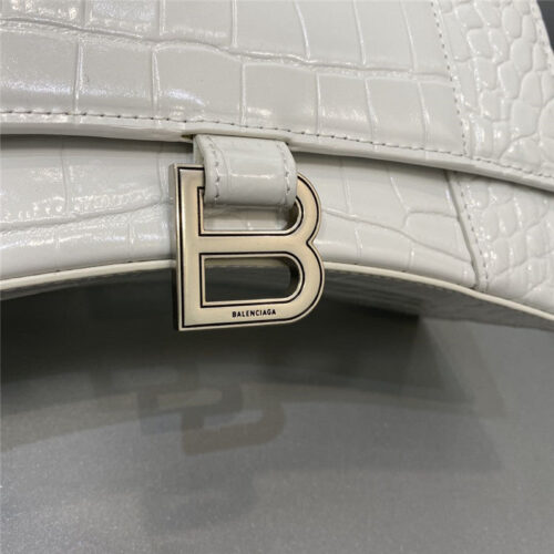 High Quality Luxury Balenciaga Hourglass Bag White product detail