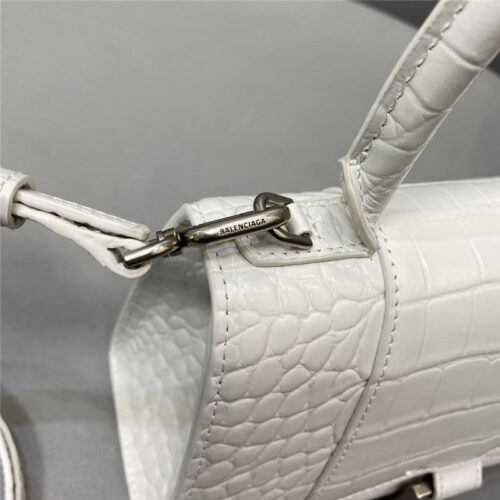 High Quality Luxury Balenciaga Hourglass Bag White product detail