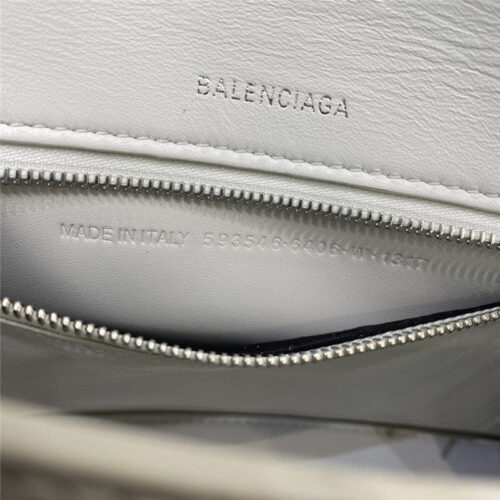 High Quality Luxury Balenciaga Hourglass Bag White product detail