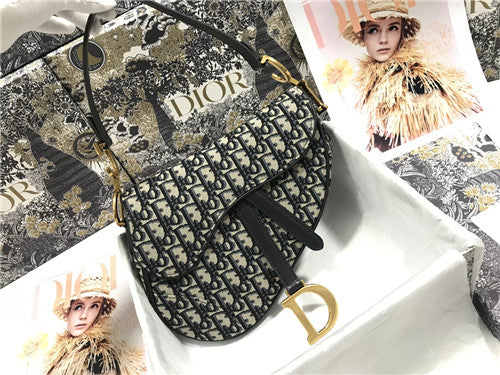 High Quality Luxury Dior Saddle Bag Large