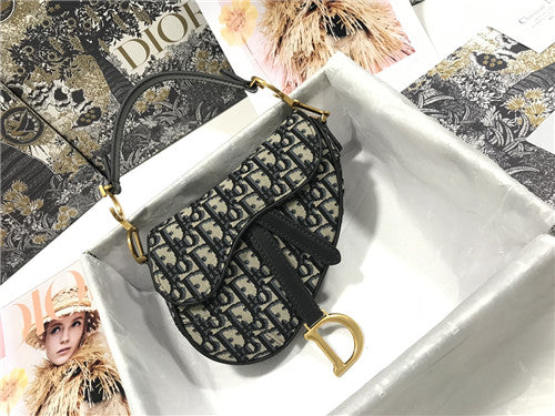 High Quality Luxury Dior Saddle Bag Small