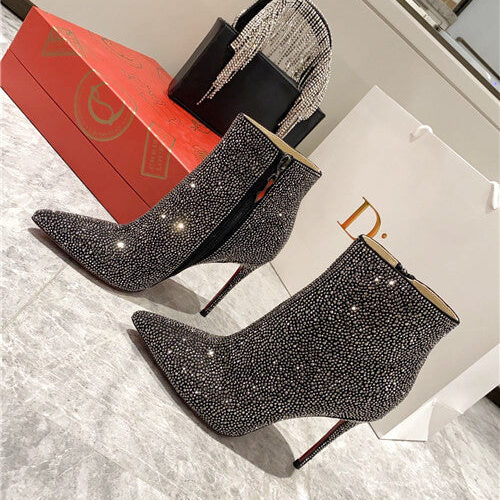 High Quality Luxury Dior Heel Boots