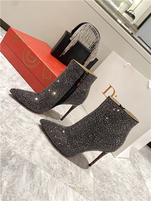High Quality Luxury Dior Heel Boots