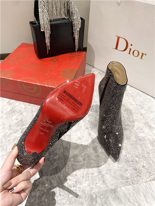 High Quality Luxury Dior Heel Boots product detail