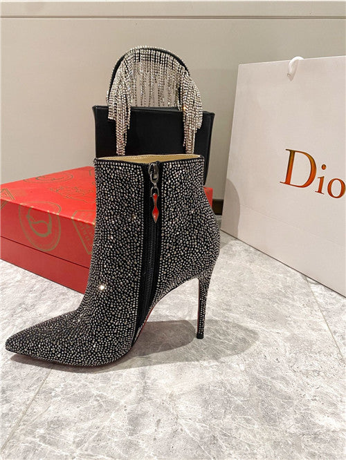 High Quality Luxury Dior Heel Boots product detail