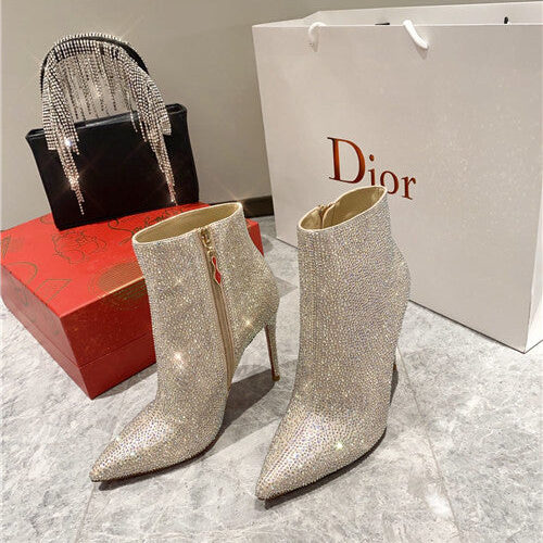 High Quality Luxury Christian Louboutin Heel Boots alternate view