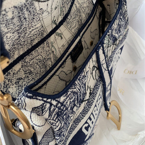 High Quality Luxury Dior Around The World Saddle Bag product detail