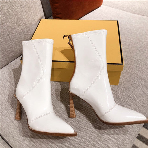 High Quality Luxury Fendi Ankle Boots Womens – Style 14163 alternate view