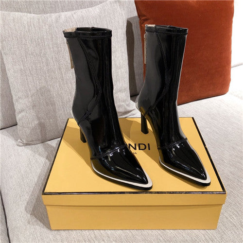 High Quality Luxury Fendi Ankle Boots Womens
