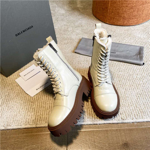 High Quality Luxury Balenciaga Lace Up Martin Boots alternate view