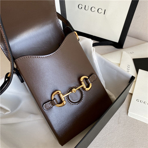 High Quality Luxury Gucci 1955 Horsebit Mini Bag – Style 03208 alternate view