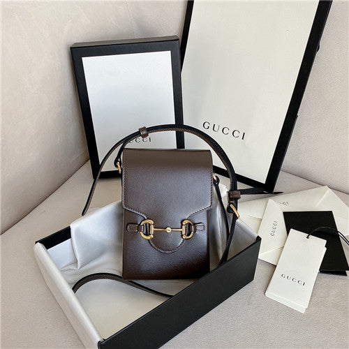 High Quality Luxury Gucci 1955 Horsebit Mini Bag – Style 03208