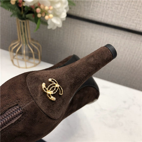 High Quality Luxury Chanel Ankle Boots – Style 02822 product detail