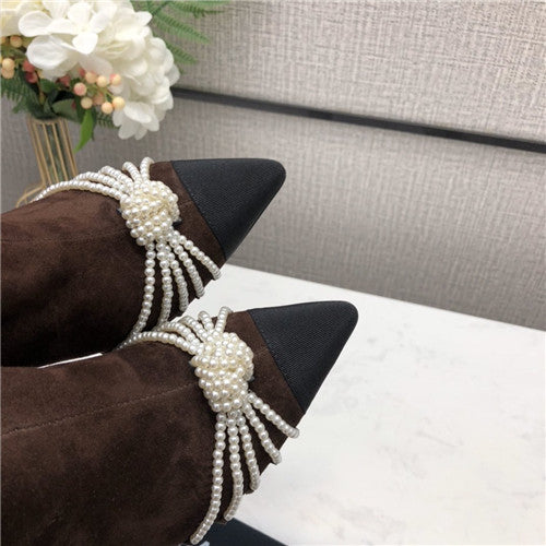High Quality Luxury Chanel Ankle Boots – Style 02822 product detail