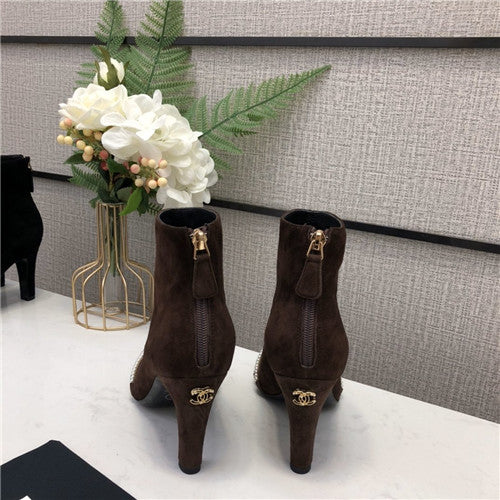 High Quality Luxury Chanel Ankle Boots – Style 02822 product detail