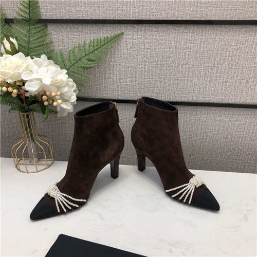 High Quality Luxury Chanel Ankle Boots – Style 02822 alternate view