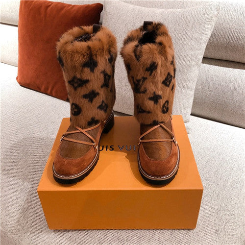 High Quality Luxury Louis Vuitton Long Boots alternate view