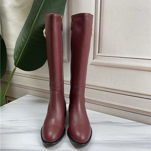 High Quality Luxury Gucci Tiger-Head Knee-High Boots – Sizes 35–41 product detail