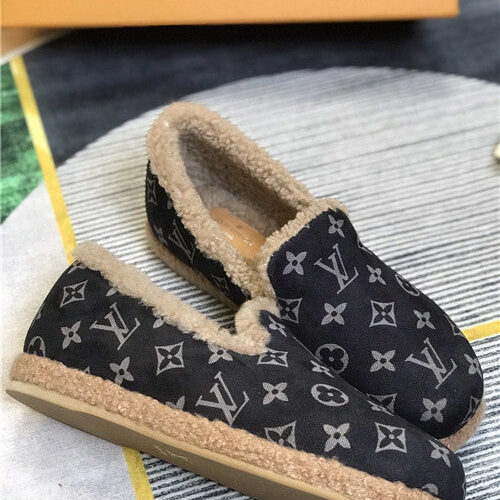 High Quality Luxury Louis Vuitton Wool Shoes – Style 31459 alternate view