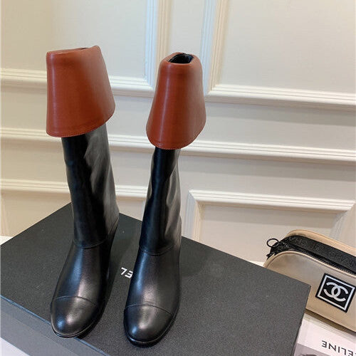 High Quality Luxury Chanel Long Boots – Style 41414 product detail