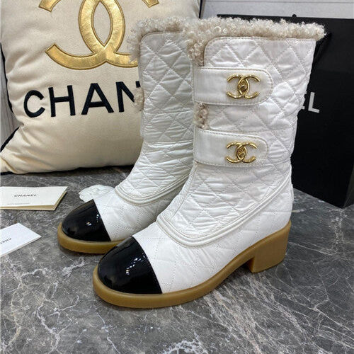 High Quality Luxury Chanel Snow Boots – Style 07814 alternate view