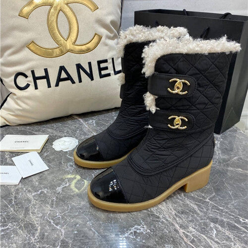 High Quality Luxury Chanel Snow Boots – Style 71654 alternate view