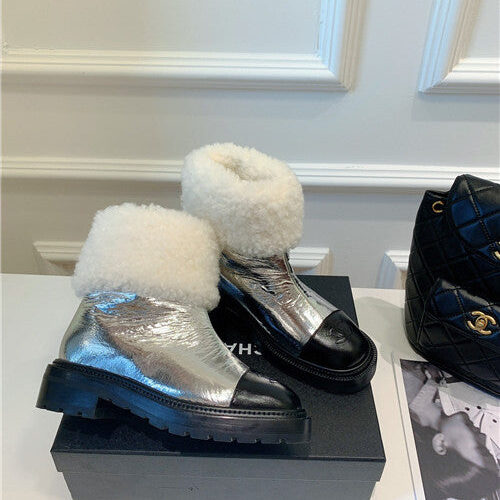 High Quality Luxury Chanel Snow Boots – Style 76742 alternate view