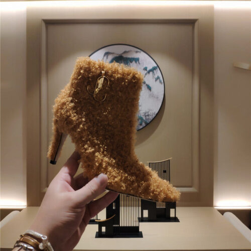 High Quality Luxury Jimmy Choo Warm Boots Wool Boots product detail