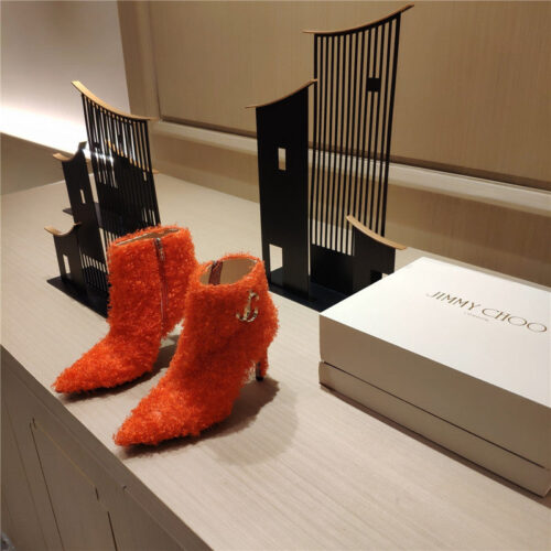 High Quality Luxury Jimmy Choo Warm Boots Wool Boots – Style 05047 alternate view