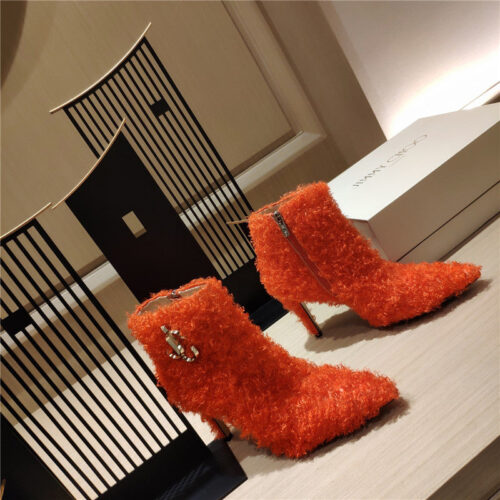 High Quality Luxury Jimmy Choo Warm Boots Wool Boots – Style 05047