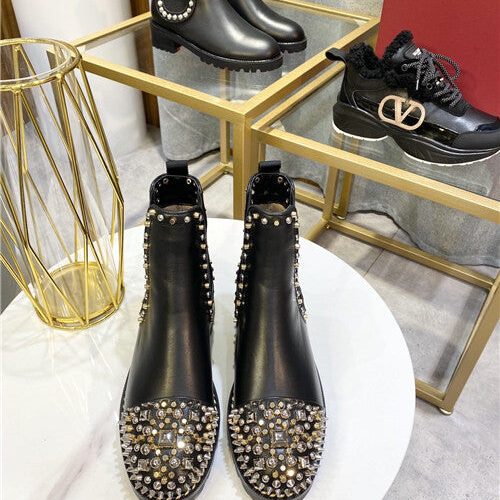 High Quality Luxury Christian Louboutin Ankle Boots – Style 17012 product detail