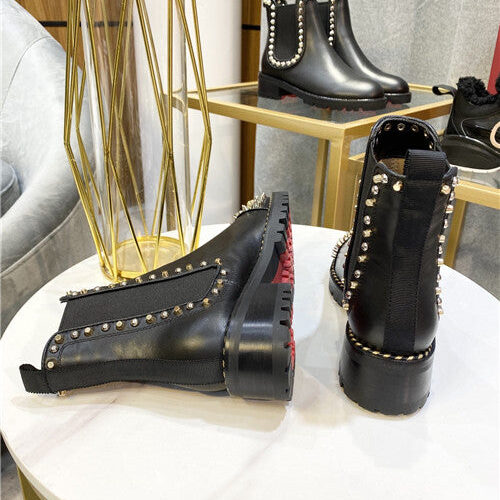 High Quality Luxury Christian Louboutin Ankle Boots – Style 17012 product detail