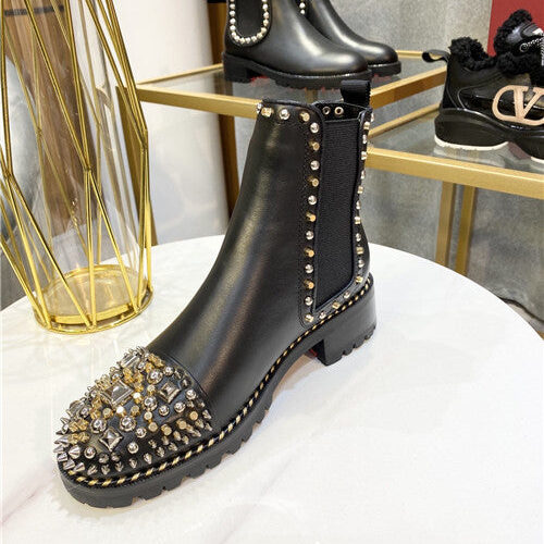 High Quality Luxury Christian Louboutin Ankle Boots – Style 17012 product detail