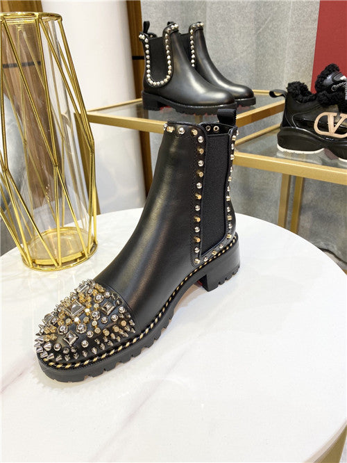 High Quality Luxury Christian Louboutin Ankle Boots – Style 17012 product detail