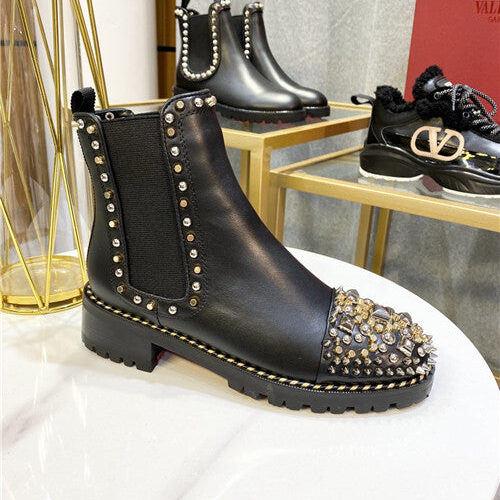High Quality Luxury Christian Louboutin Ankle Boots – Style 17012 product detail