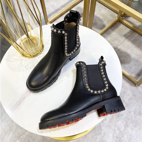 High Quality Luxury Christian Louboutin Ankle Boots