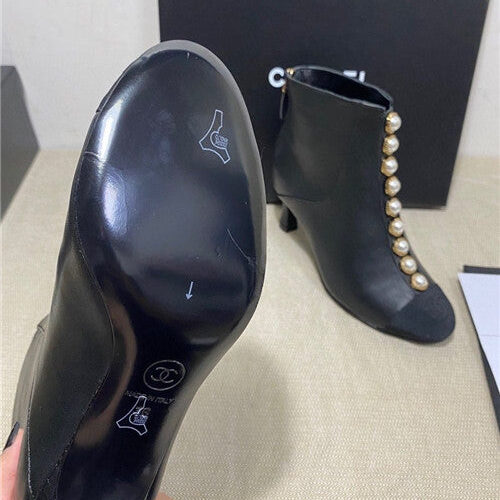 High Quality Luxury Chanel Heel Boots – Style 13094 product detail