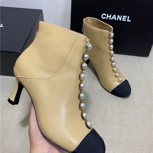 High Quality Luxury Chanel Heel Boots – Style 82022 product detail