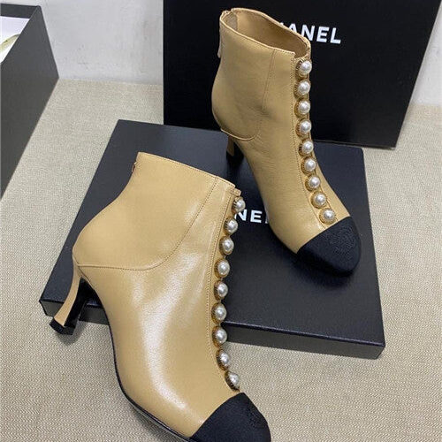 High Quality Luxury Chanel Heel Boots – Style 82022