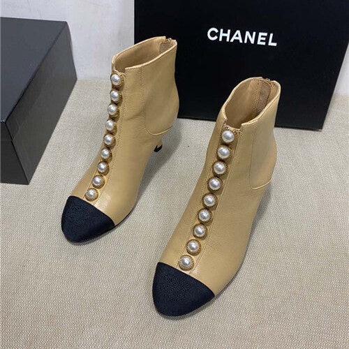 High Quality Luxury Chanel Heel Boots – Style 82022 product detail