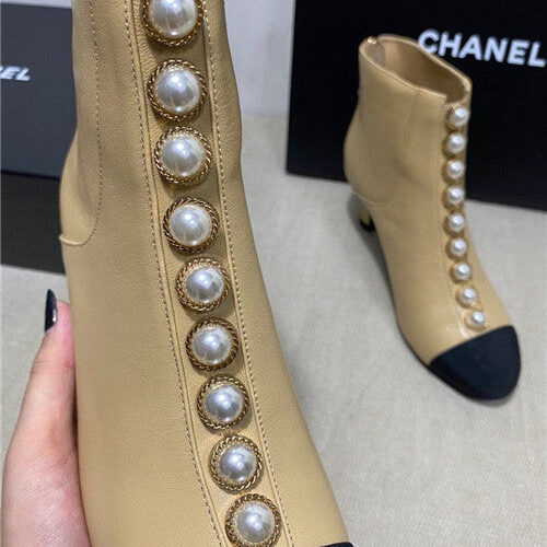 High Quality Luxury Chanel Heel Boots – Style 82022 product detail