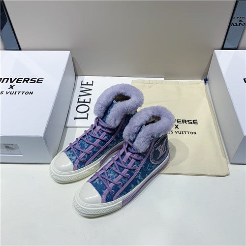 High Quality Luxury Converse Louis Vuitton Sneakers – Style 06499