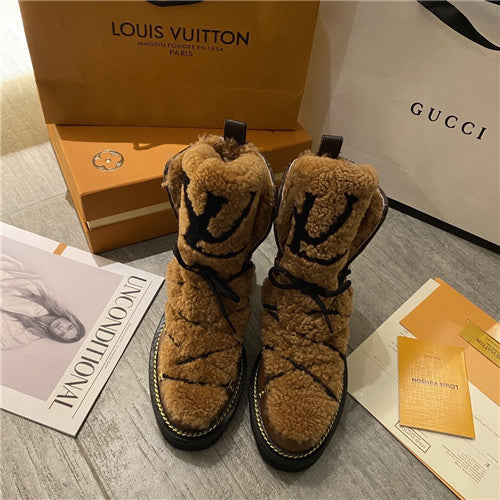 High Quality Luxury Louis Vuitton Hiking Boots – Style 84515