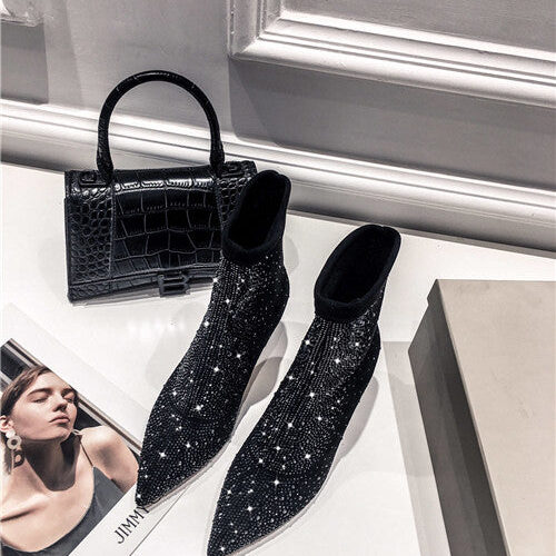 High Quality Luxury Jimmy Choo Heel Ankle Boots product detail