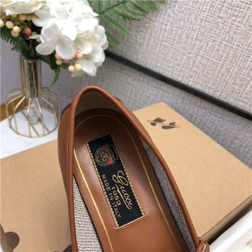 High Quality Luxury Gucci Horsebit Flat Loafers – Style 86131 product detail