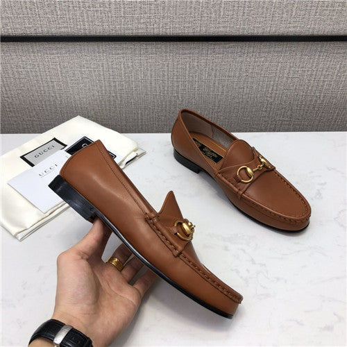 High Quality Luxury Gucci Horsebit Flat Loafers – Style 86131 product detail