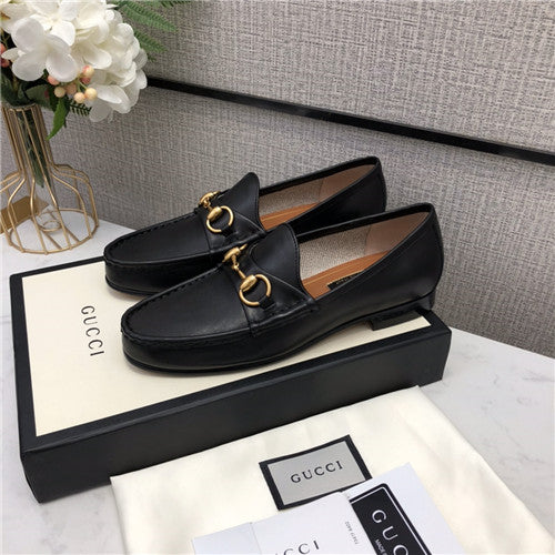 High Quality Luxury Gucci Horsebit Flat Loafers – Style 55059