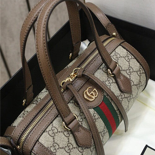 High Quality Luxury Gucci Ophidia GG Boston Bag product detail