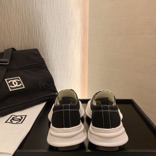 High Quality Luxury Chanel Canvas Sneakers – Style 01766 product detail