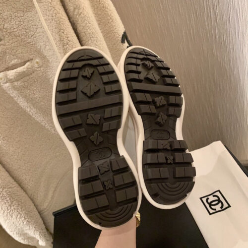 High Quality Luxury Chanel Canvas High Top Sneakers – Style 44710 product detail